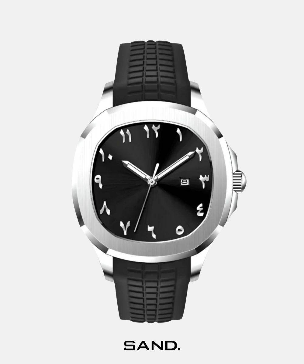 Sand Chrono Black-Silver - Sand Watches