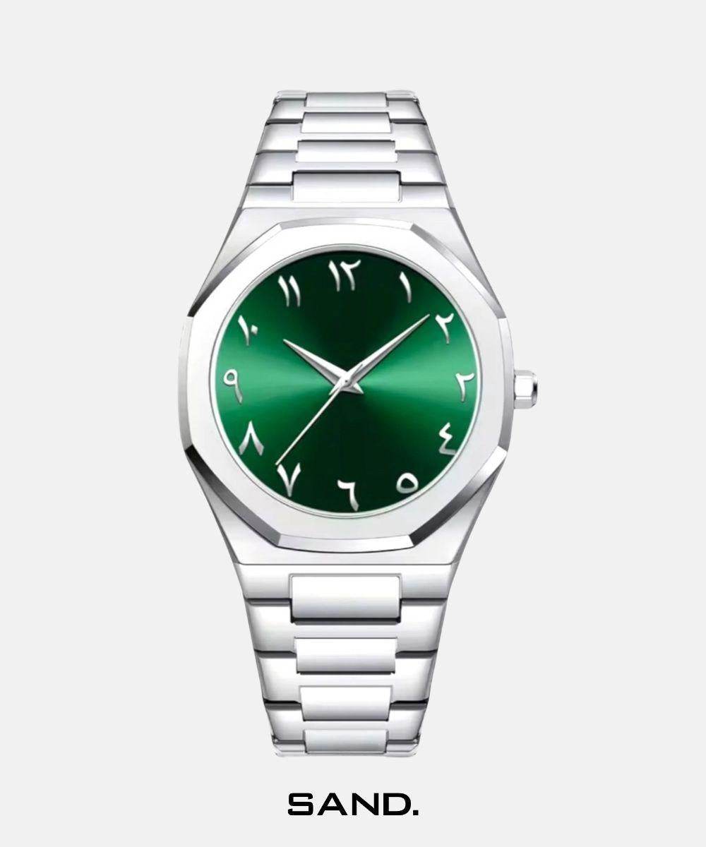 Sand Silver Arabic Black - Sand Watches