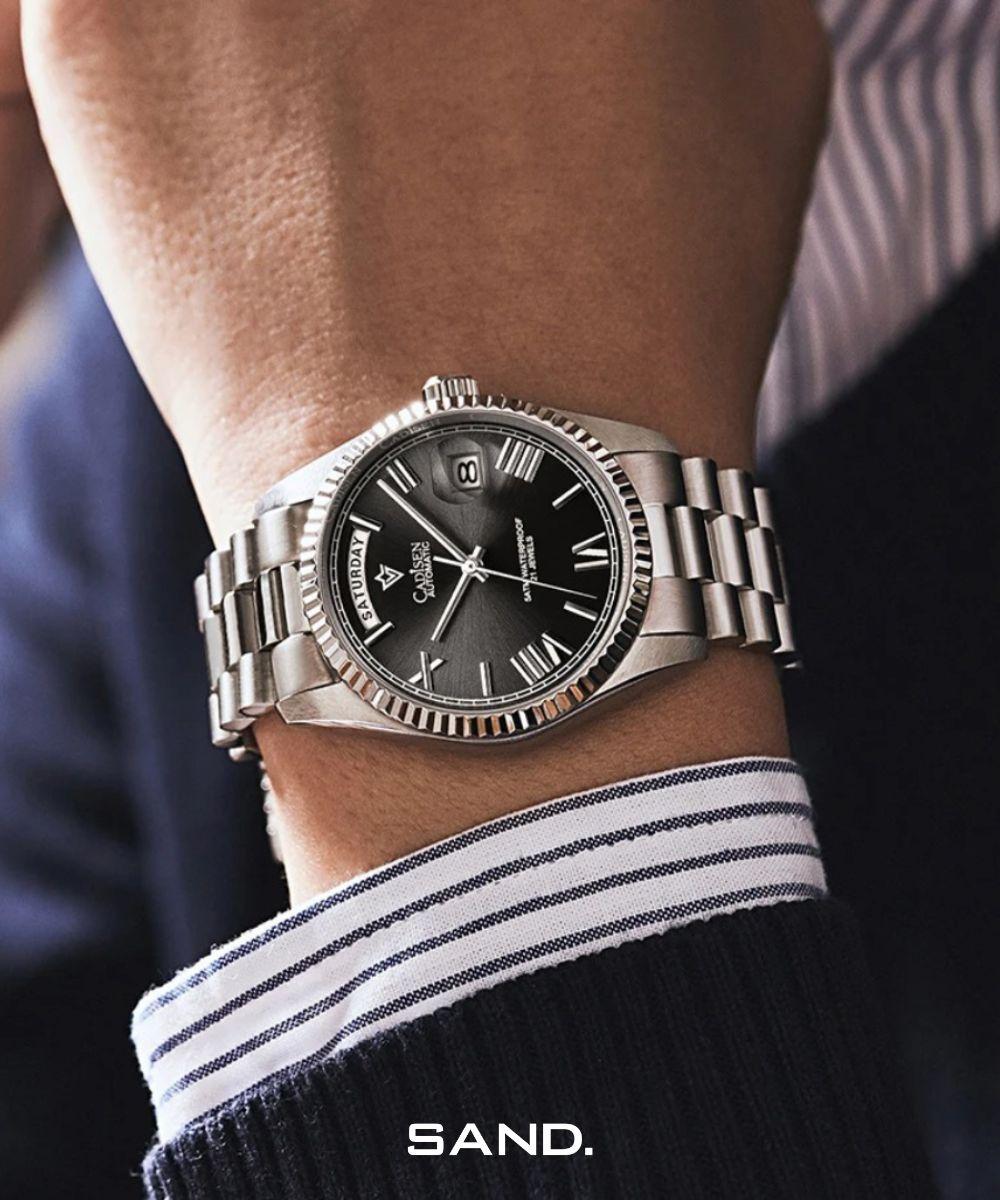 Sand Day Date Automatic