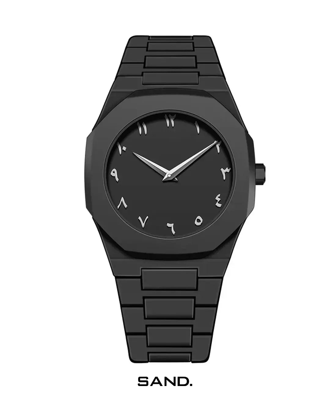 Relógio-Polycarbon-Date-Arabic-Sand